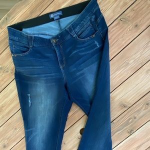 Democracy Ab Solution Natalie Straight Leg Jeans